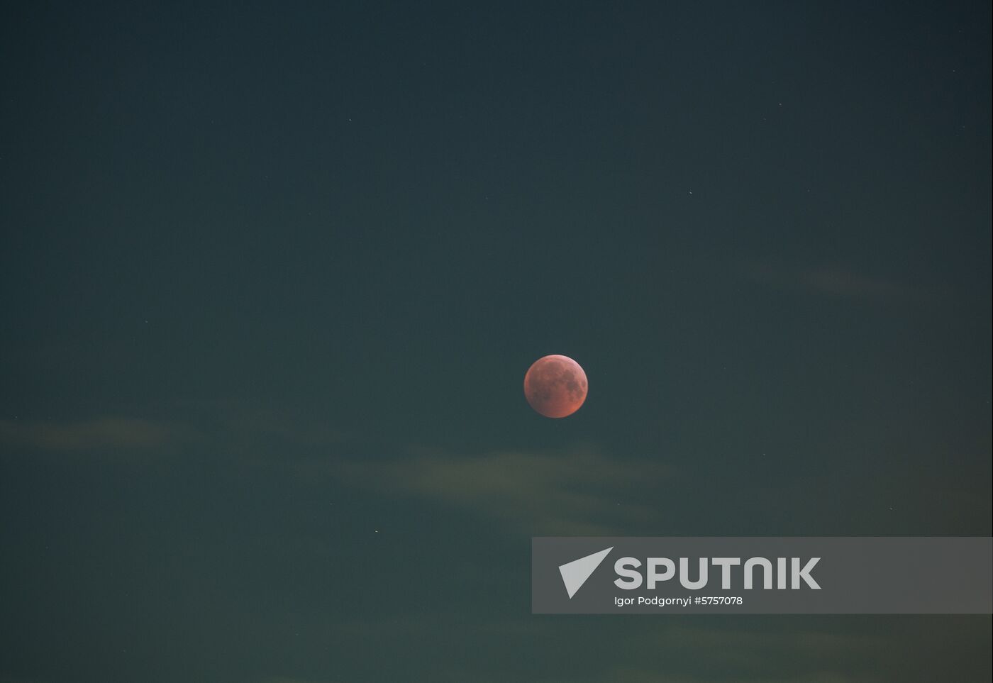 Russia Moon Eclipse