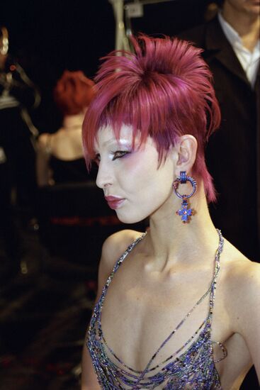 Moscow hairstyling and makeup championship