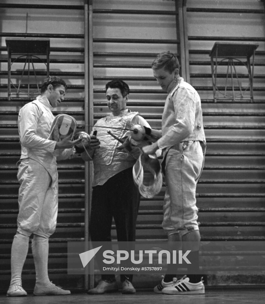 Soviet fencers