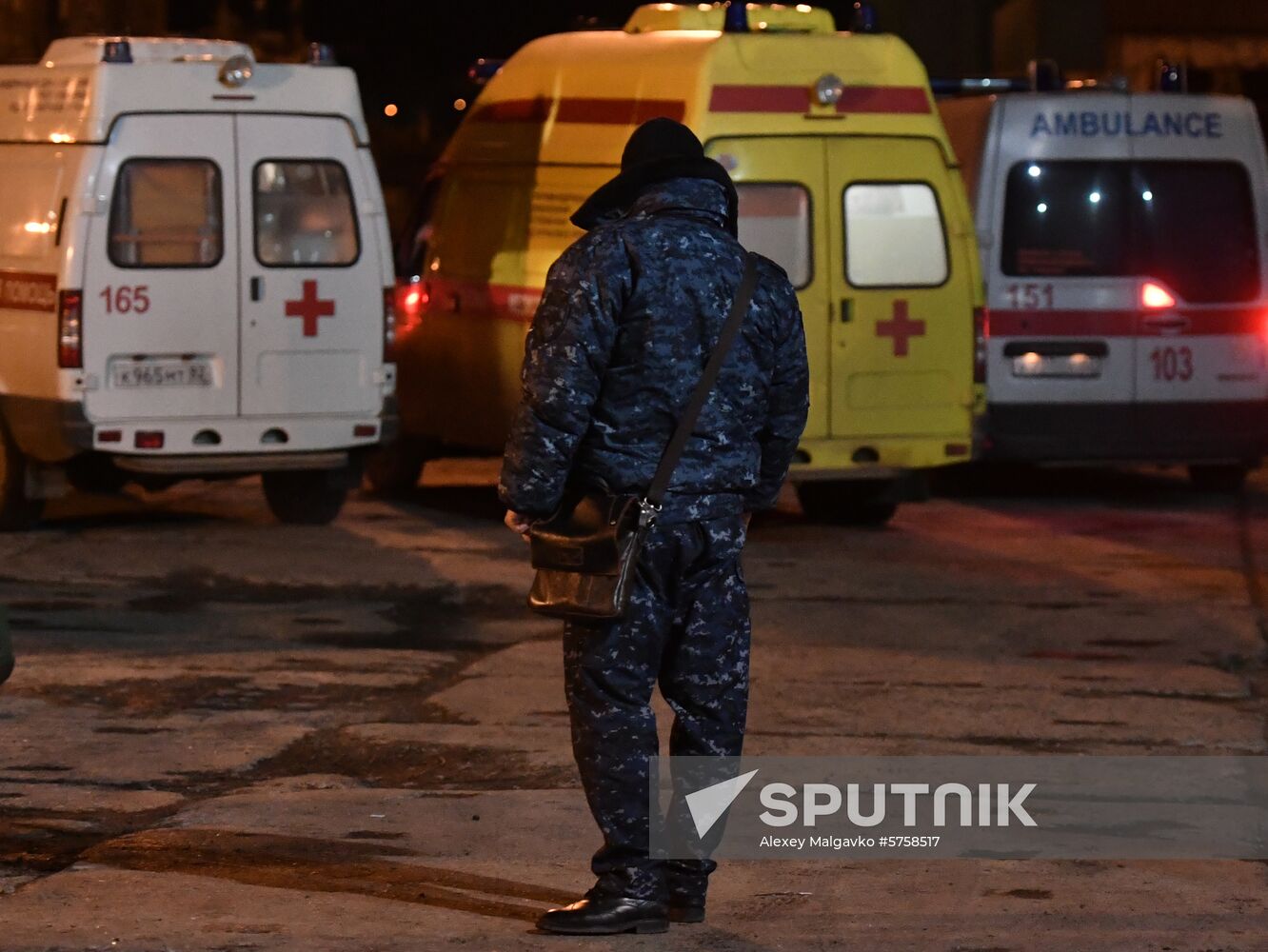 Russia Crimea Ships Fire