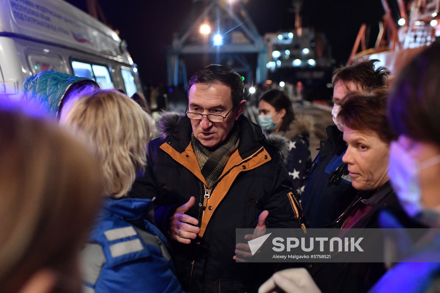 Russia Crimea Ships Fire