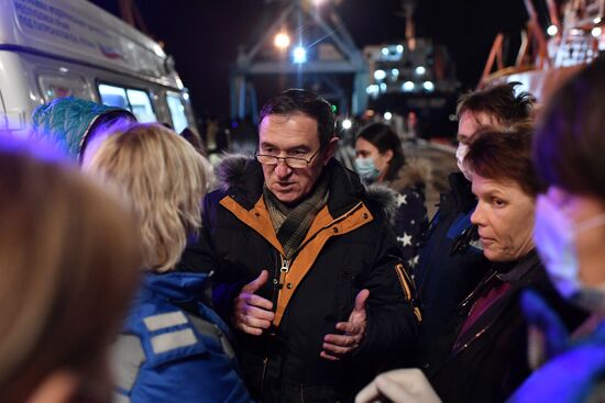 Russia Crimea Ships Fire