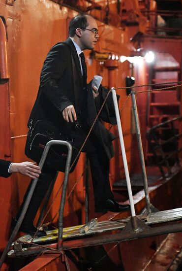 Russia Crimea Ships Fire