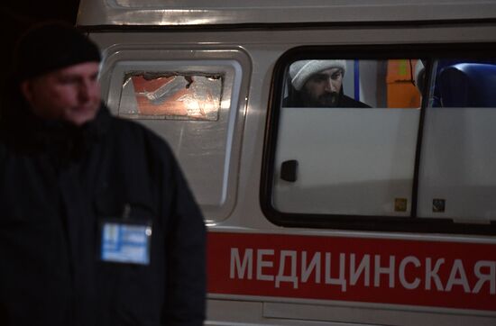 Russia Crimea Ships Fire