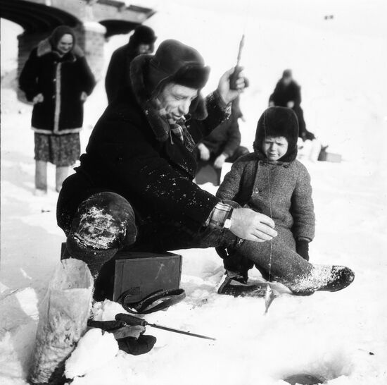 Ice fishing