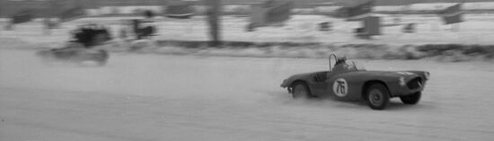 Winter car racing