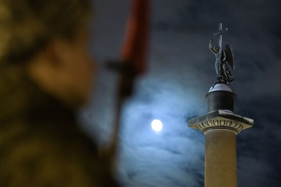 Russia End of Leningrad Siege Anniversary