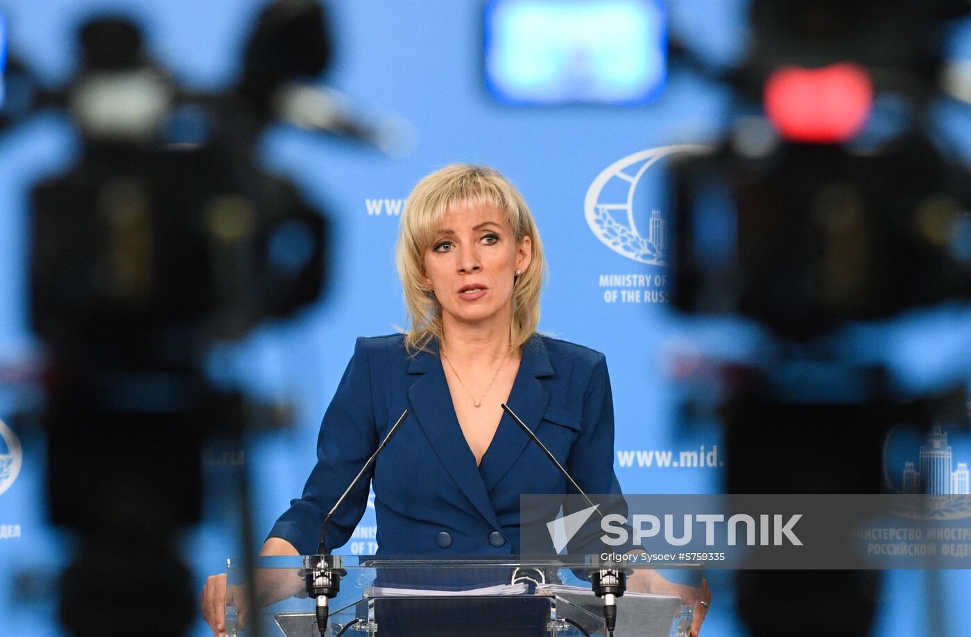 Russia Zakharova Briefing