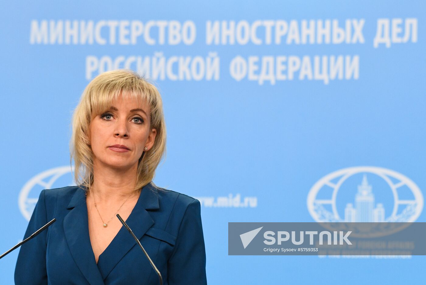 Russia Zakharova Briefing