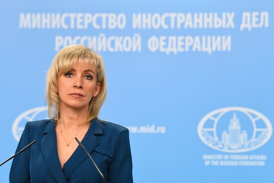 Russia Zakharova Briefing