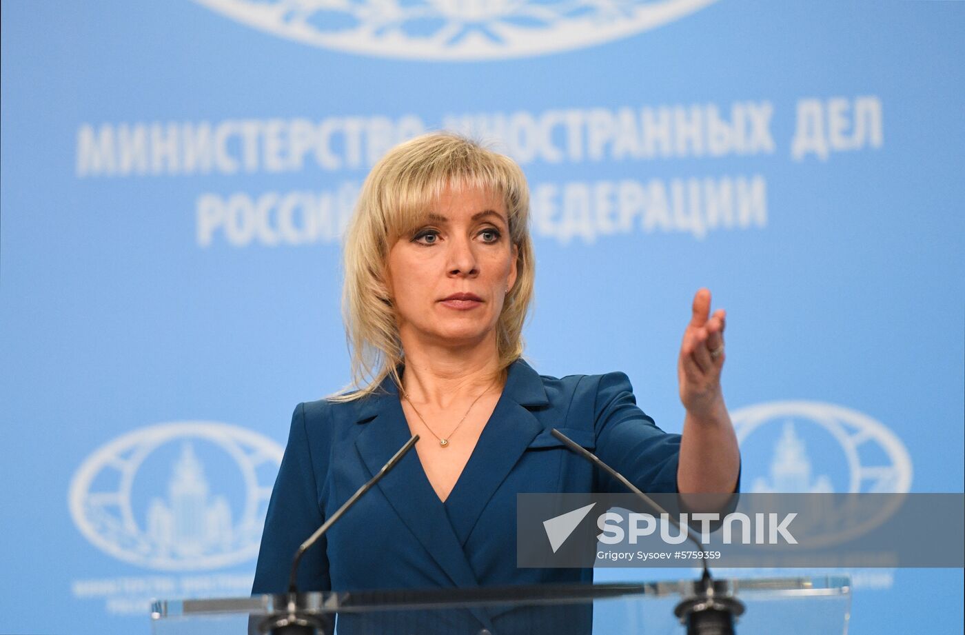 Russia Zakharova Briefing