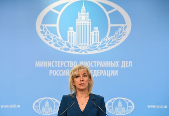 Russia Zakharova Briefing
