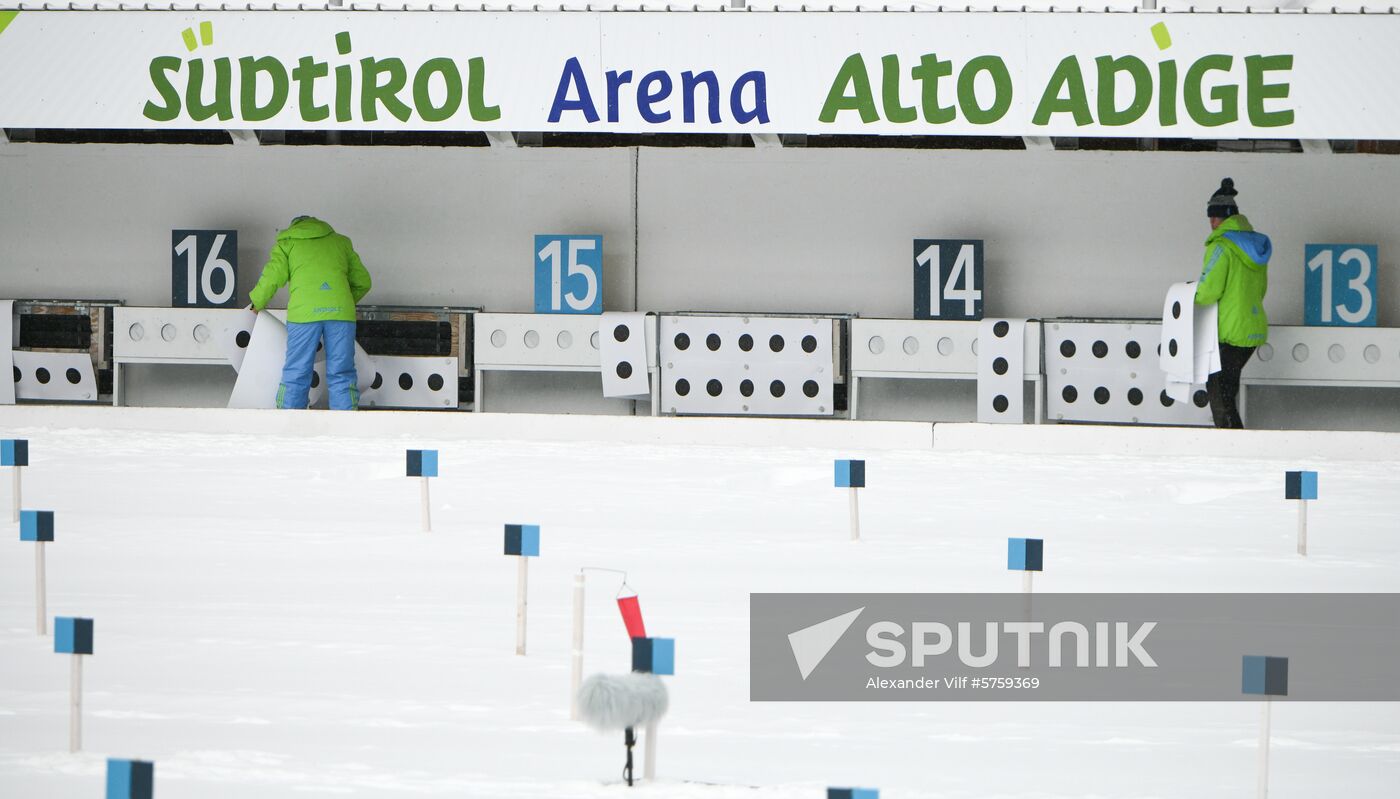 Italy Biathlon World Cup
