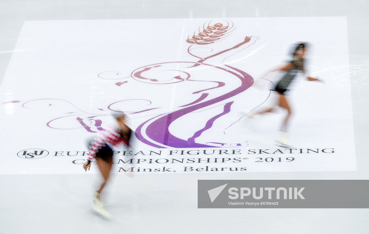 Belarus European Figure Skating Championships Ladies