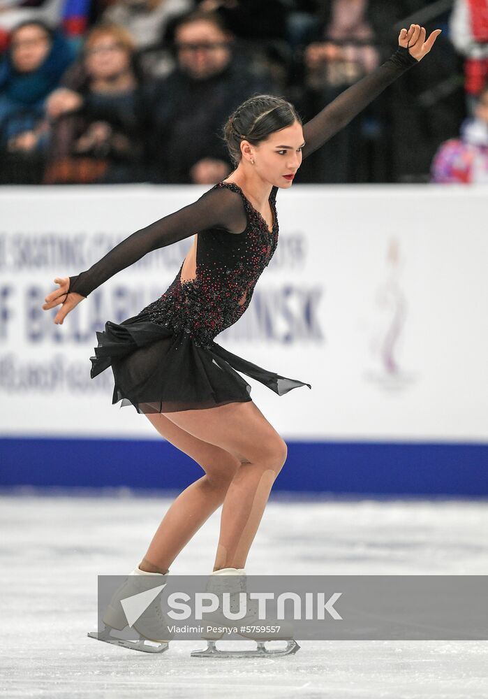 Belarus European Figure Skating Championships Ladies