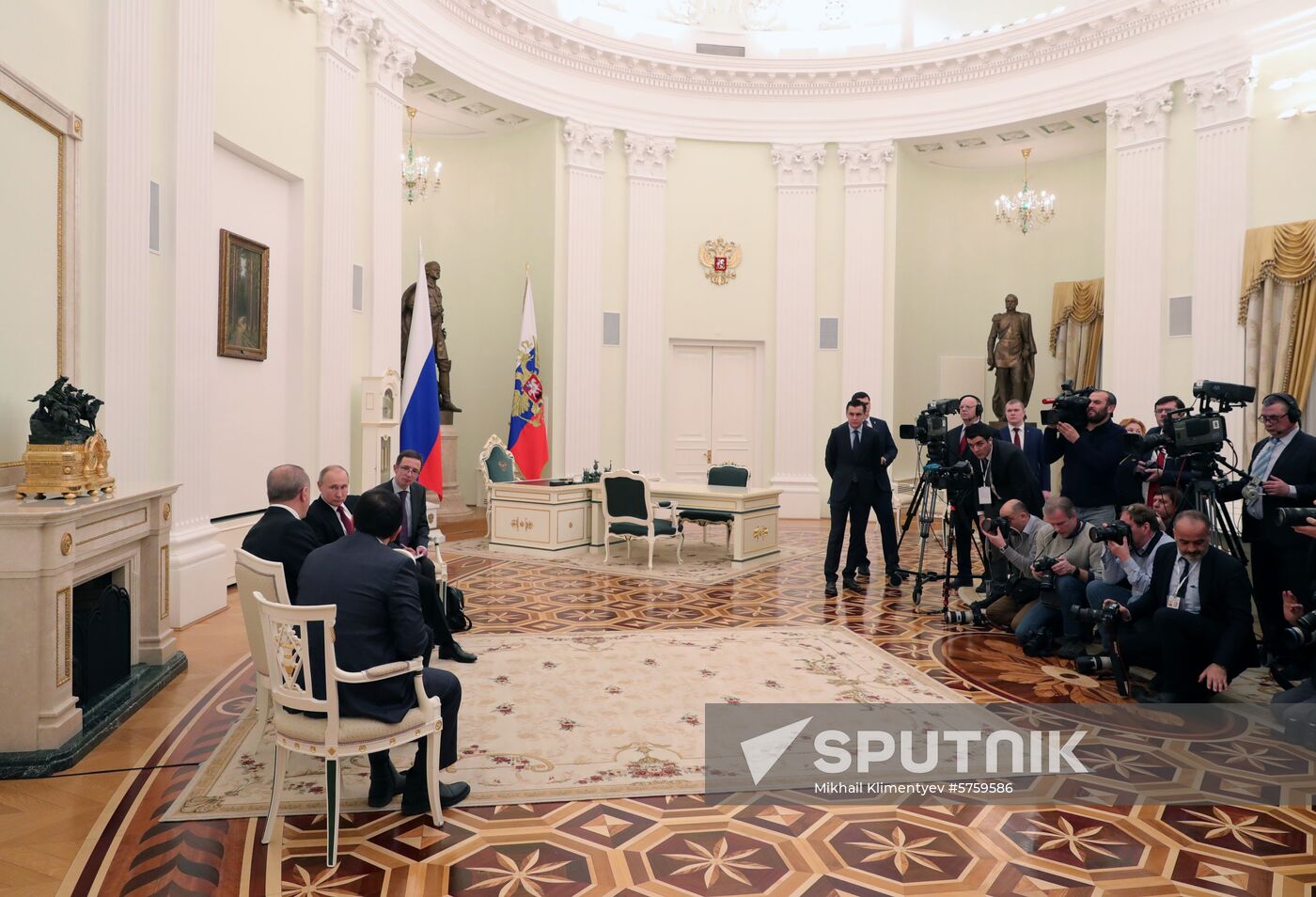 President Vladimir Putin meets with President of Turkey Recep Tayyip Erdogan