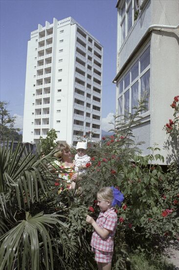 Central premises of Dagomys state farm in Sochi