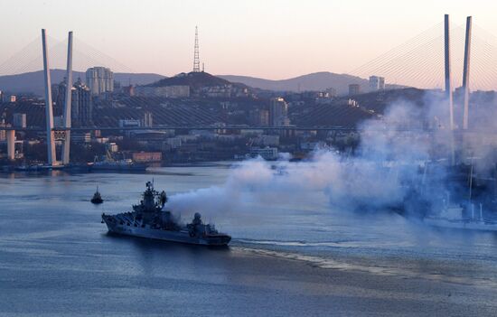 Russia Pacific Fleet Ships
