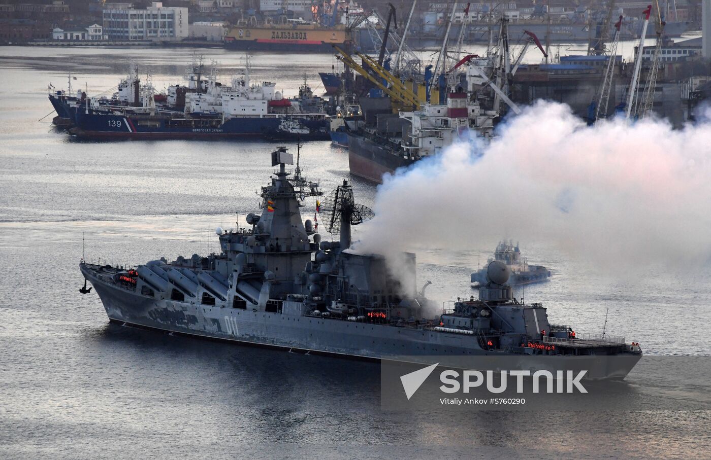 Russia Pacific Fleet Ships