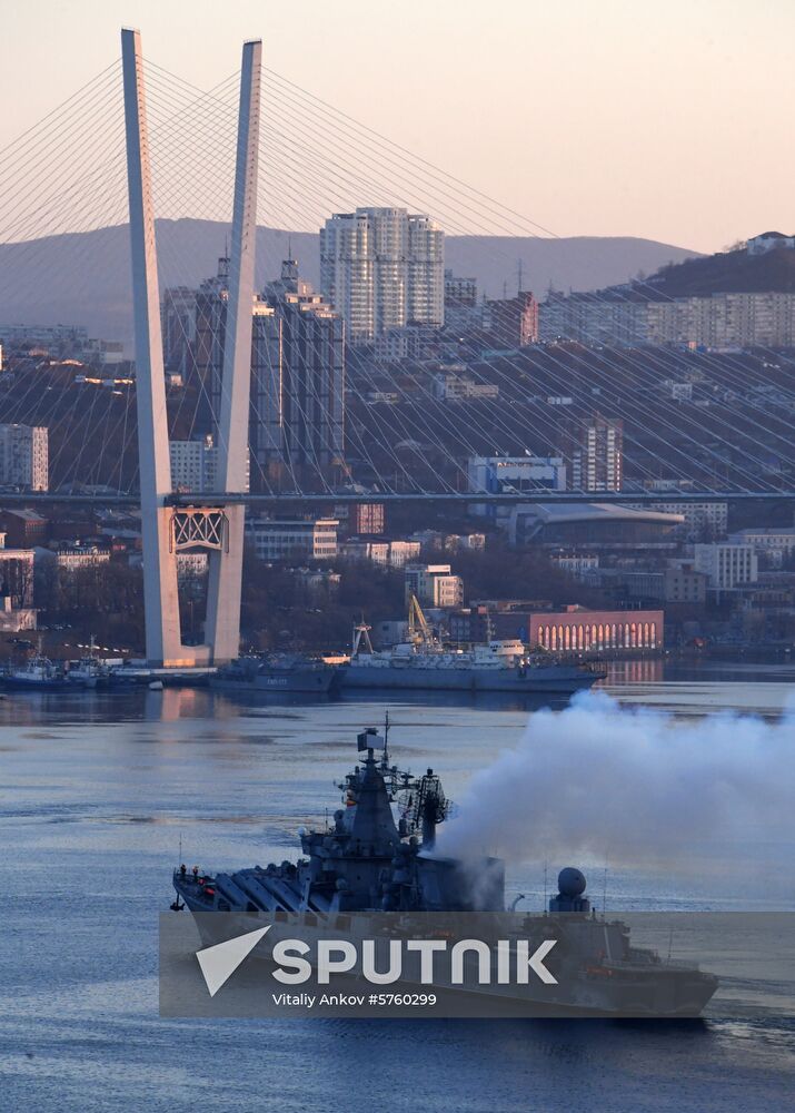 Russia Pacific Fleet Ships