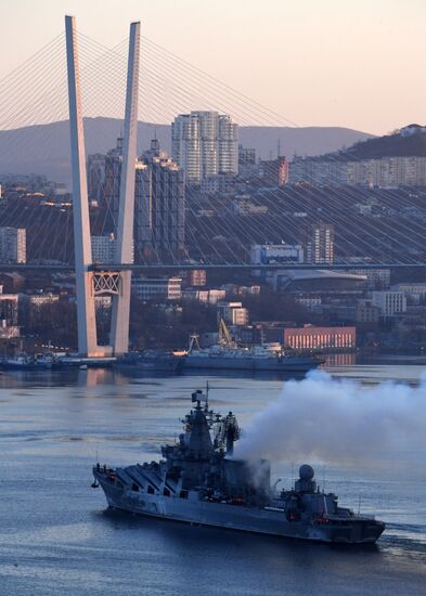 Russia Pacific Fleet Ships