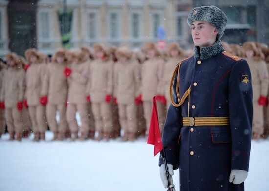 Russia End of Leningrad Siege Anniversary