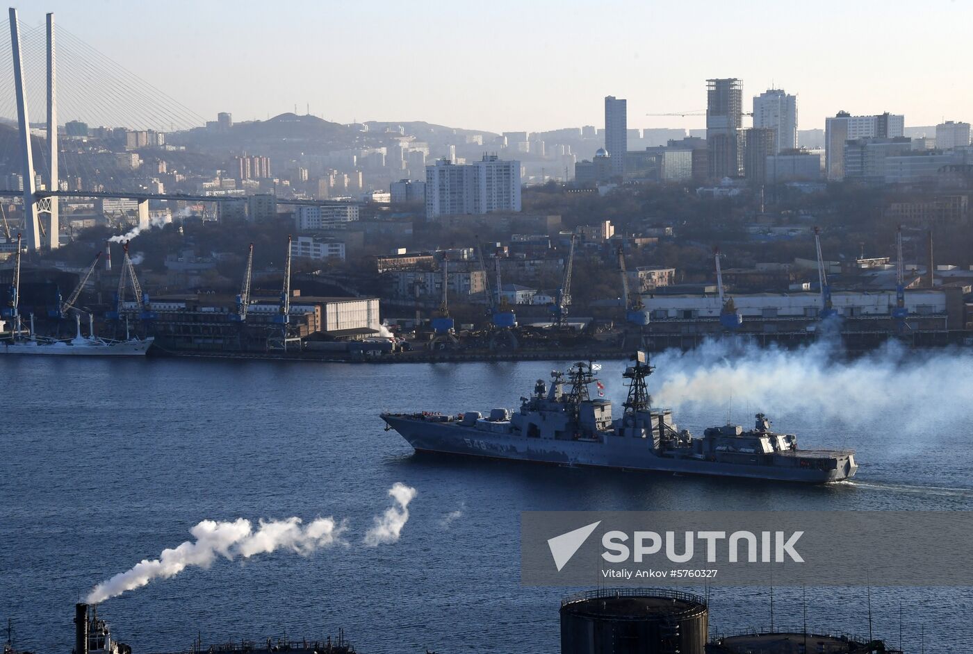 Russia Pacific Fleet Ships