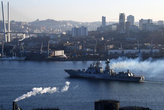 Russia Pacific Fleet Ships