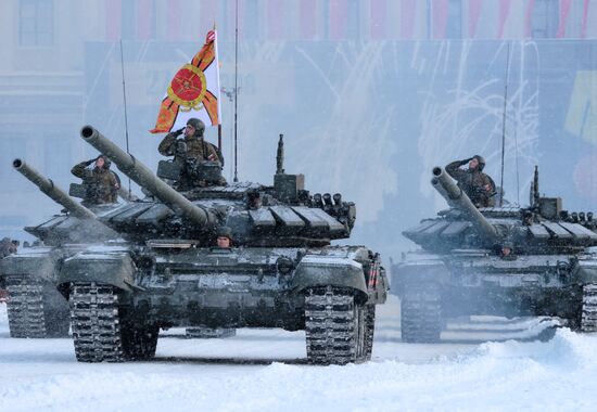 Russia End of Leningrad Siege Anniversary