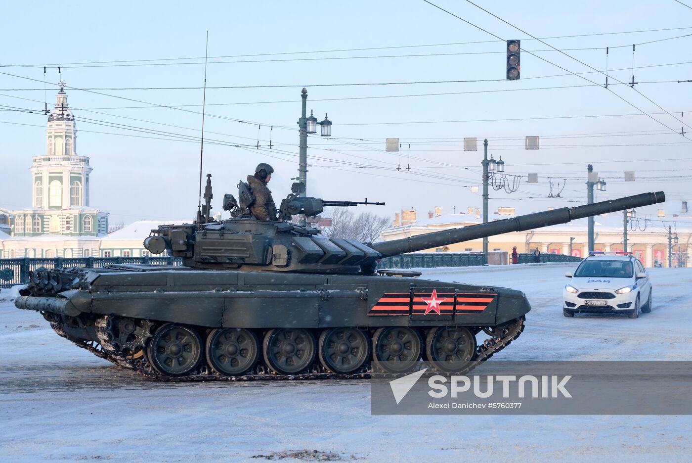 Russia End of Leningrad Siege Anniversary