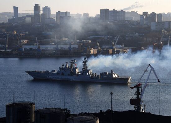 Russia Pacific Fleet Ships