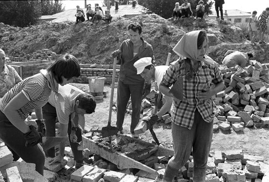 Joint student construction brigade