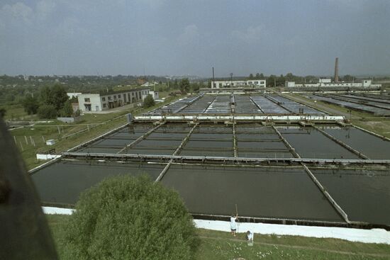Activated sludge plant in Bryansk