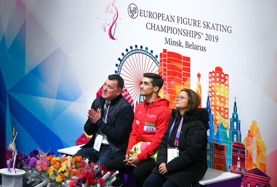 Belarus European Figure Skating Championships Men