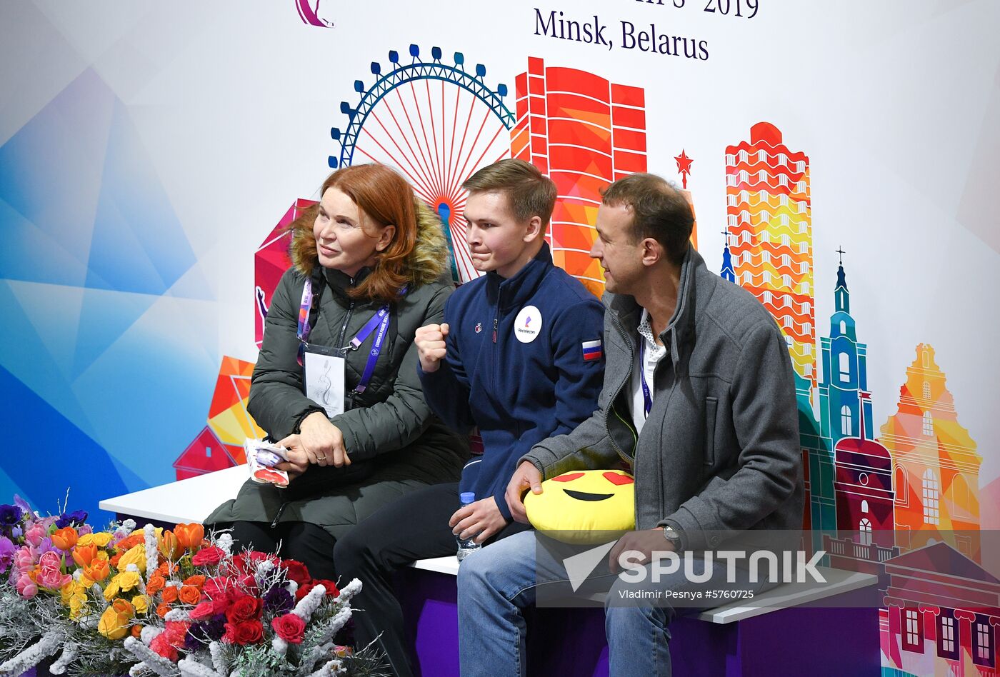 Belarus European Figure Skating Championships Men