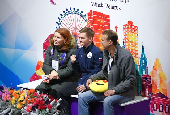 Belarus European Figure Skating Championships Men