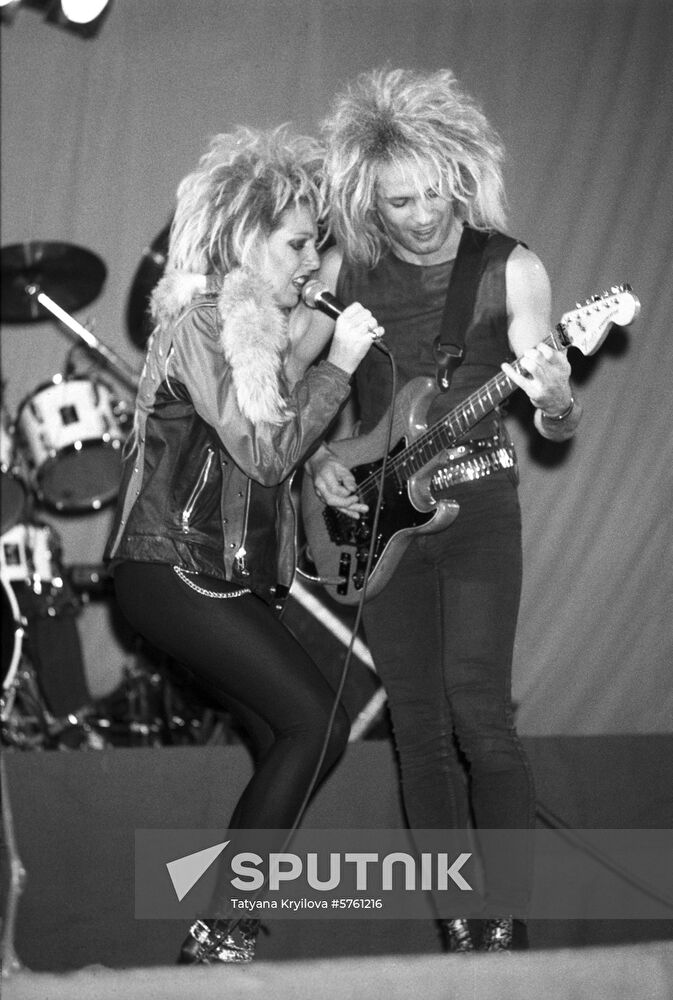 East German rock band Silly