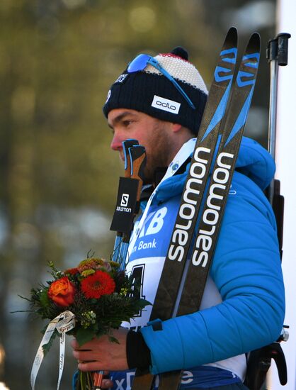 Italy Biathlon World Cup Sprint Men 