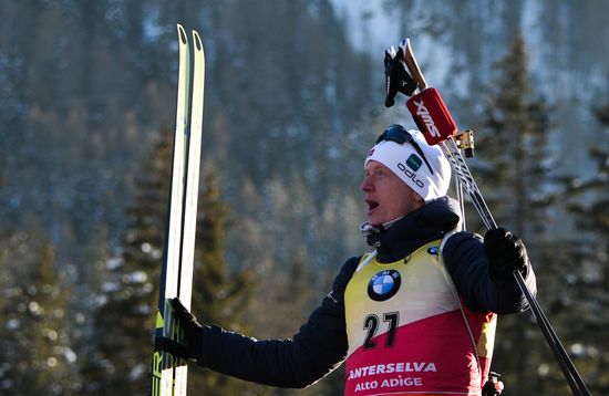 Italy Biathlon World Cup Sprint Men 