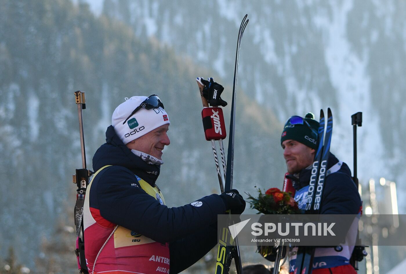 Italy Biathlon World Cup Sprint Men 