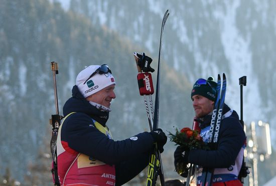 Italy Biathlon World Cup Sprint Men 