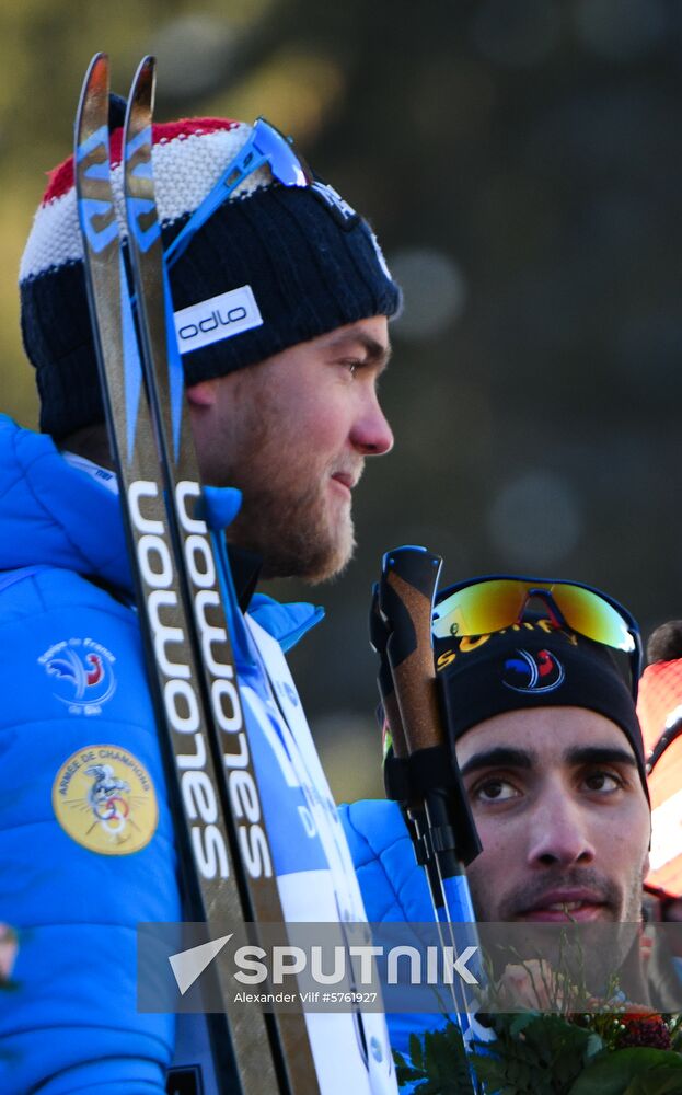 Italy Biathlon World Cup Sprint Men 