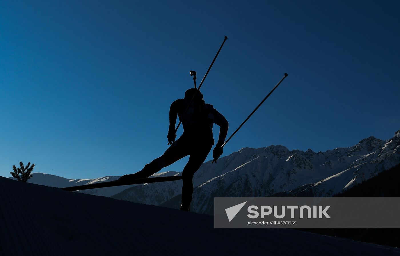 Italy Biathlon World Cup Sprint Men 