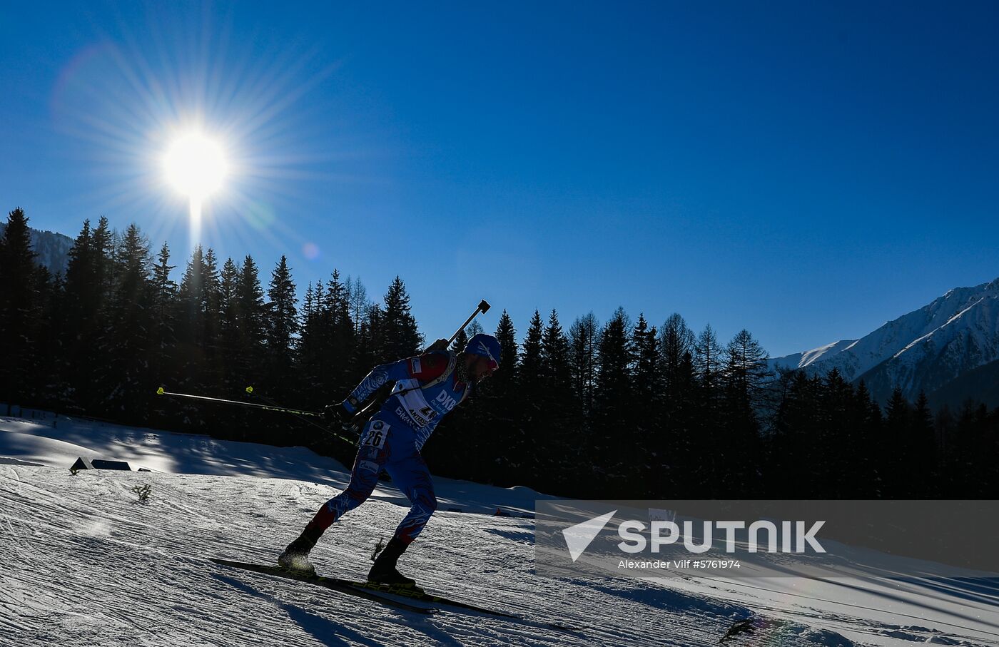 Italy Biathlon World Cup Sprint Men