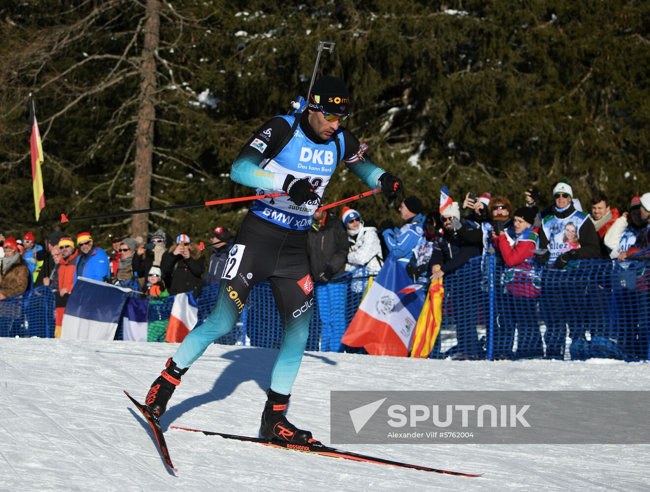 Italy Biathlon World Cup Sprint Men 