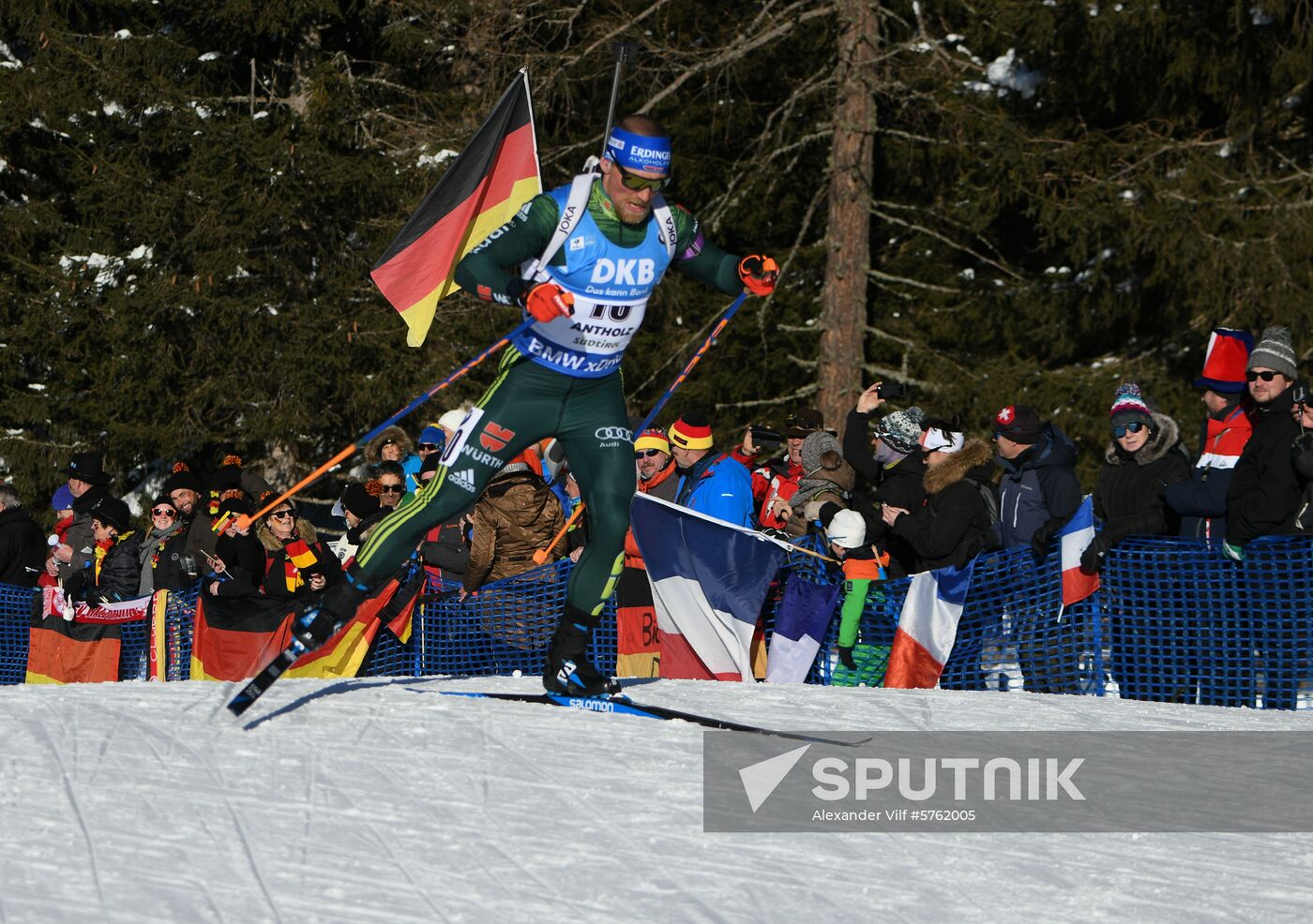 Italy Biathlon World Cup Sprint Men 