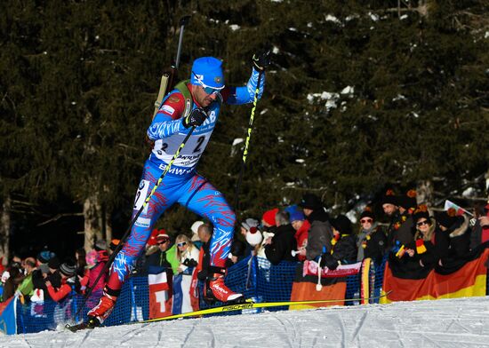 Italy Biathlon World Cup Sprint Men 