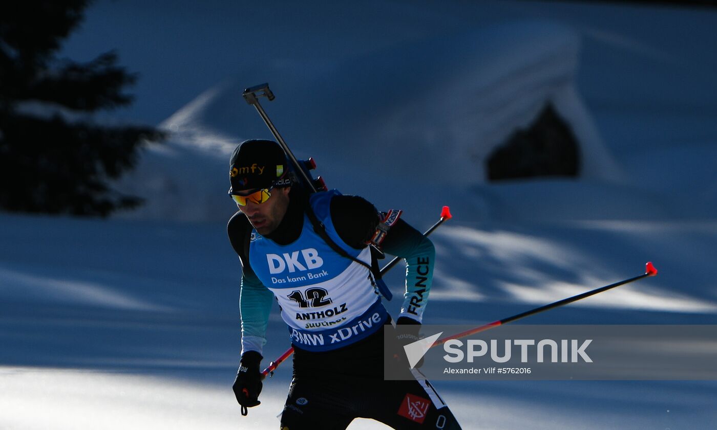 Italy Biathlon World Cup Sprint Men 