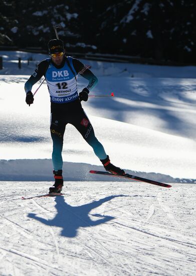 Italy Biathlon World Cup Sprint Men 