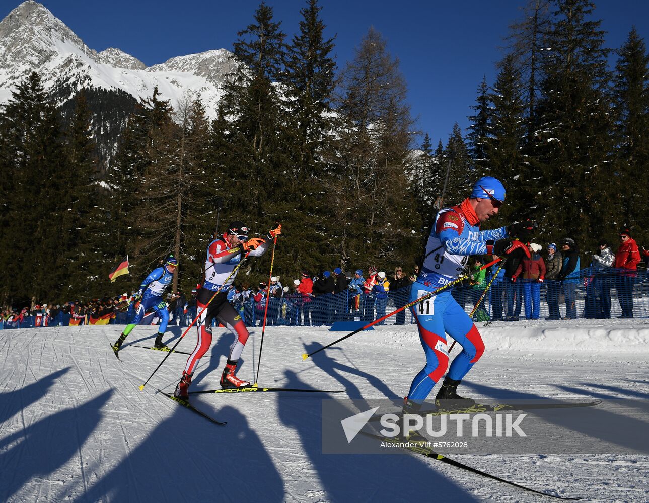 Italy Biathlon World Cup Sprint Men 